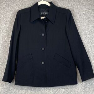 Linda Allard collaboration with Ellen Tracy size 8 petite wool modern career